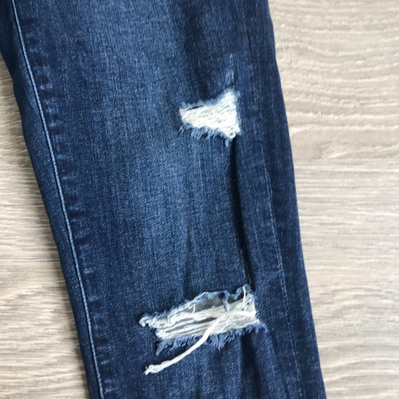 Neon Blonde High Rise Distressed Skinny Jeans - Picture 3 of 13